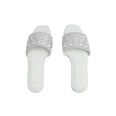 Fyor MY 320 Flat sandal #color_white