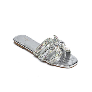 Fyor MY 340 Flat sandal #color_silver