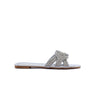 FYOR Flat Sandal #color_silver