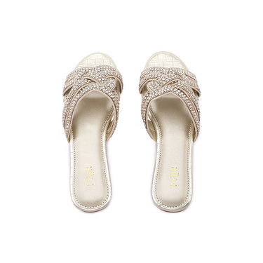 FYOR Flat Sandal #color_gold