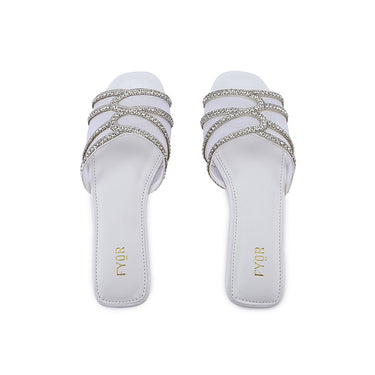 FYOR Flat Sandal #color_white