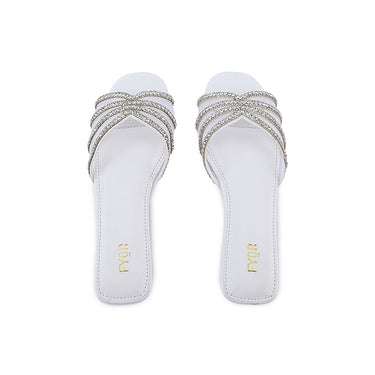FYOR Flat Sandal #color_white