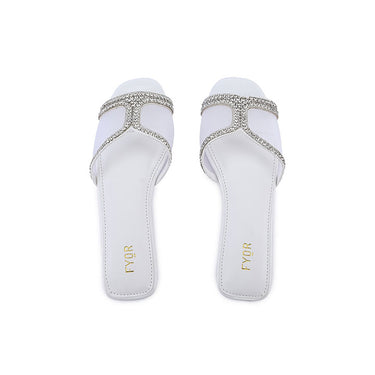 FYOR Flat Sandal #color_white