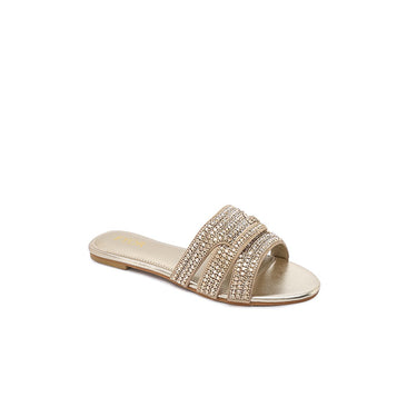 FYOR Flat Sandal #color_gold
