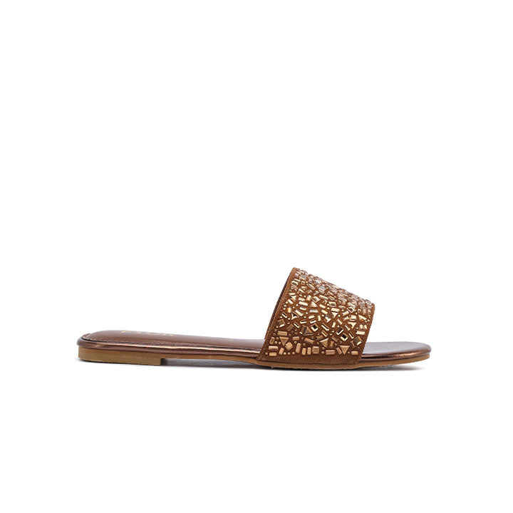 FYOR Flat Sandal #color_bronze