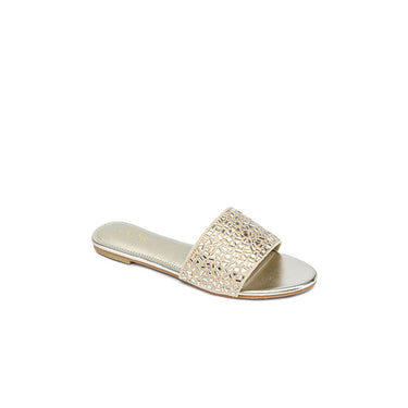 FYOR Flat Sandal #color_gold
