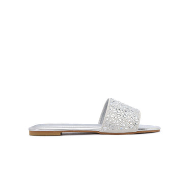 FYOR Flat Sandal #color_silver