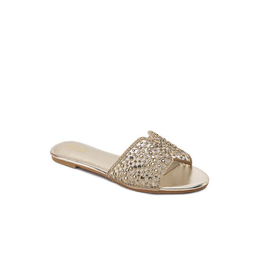 FYOR Flat Sandal #color_gold