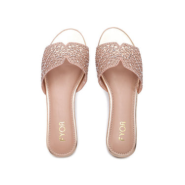 FYOR Flat Sandal #color_peach