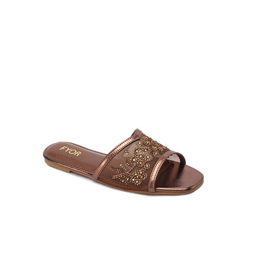 FYOR Flat Sandal #color_bronze