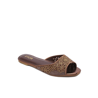FYOR Flat Sandal #color_brown