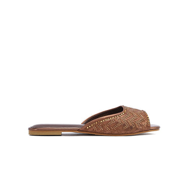 FYOR Flat Sandal #color_brown