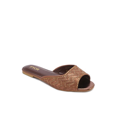 FYOR Flat Sandal #color_brown