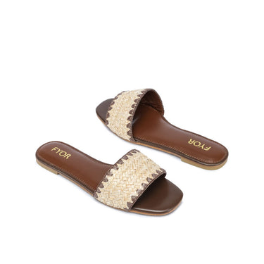 FYOR Flat Sandal #color_tan