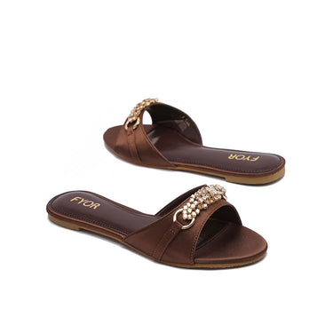 FYOR Flat Sandal #color_bronze
