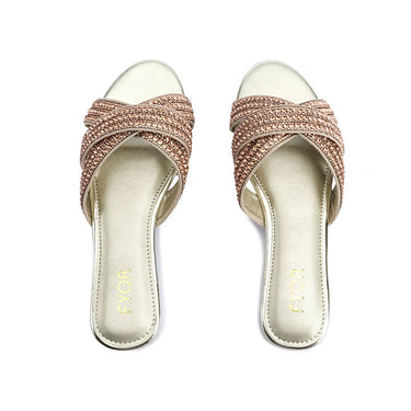 FYOR Flat Sandal #color_gold