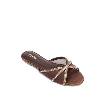 FYOR Flat Sandal #color_bronze
