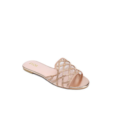 FYOR Flat Sandal #color_peach