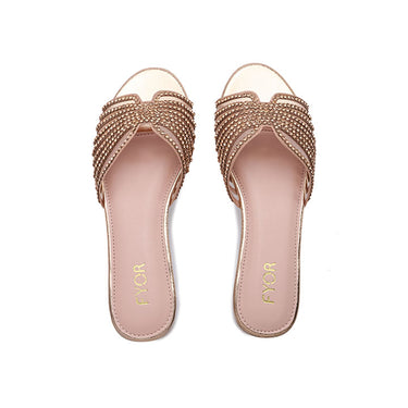 FYOR Flat Sandal #color_peach