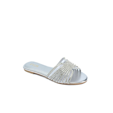 FYOR Flat Sandal #color_silver