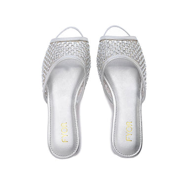 FYOR Flat Sandal #color_silver