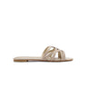 FYOR Flat Sandal #color_gold