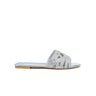 FYOR Flat Sandal #color_silver