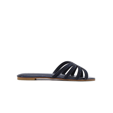 FYOR Flat Sandal #color_navy