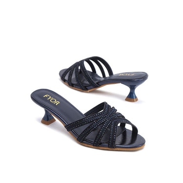 FYOR kitten Heel #color_navy