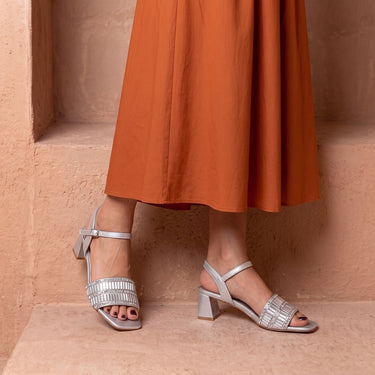 Fyor HL 186 Box Heel #color_silver
