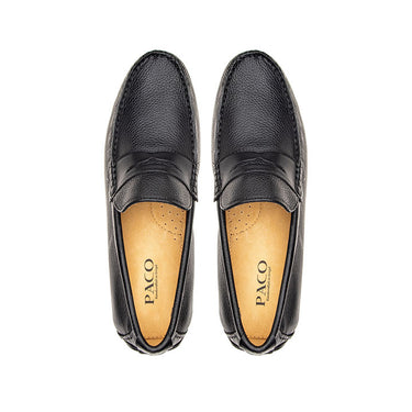 Paco PSV 036 Men's Moccasin #color_black