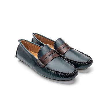 Paco PSV 043 Men's Moccasin #color_blue