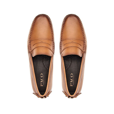 Paco PSV 043 Men's Moccasin #color_tan