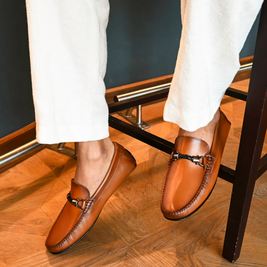 Paco PSV 019 Men's Moccasin #color_tan