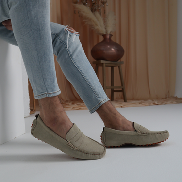 Paco PSV 026 Men's Moccasin #color_l-grey