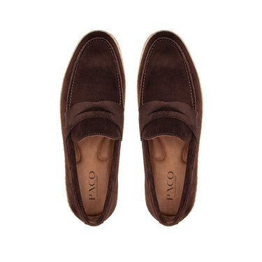 Paco PVL 021 Men's Moccasin #color_brown