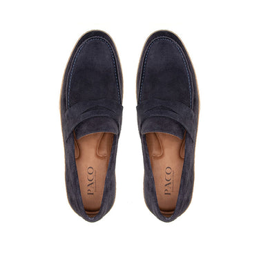 Paco PVL 021 Men's Moccasin #color_navy