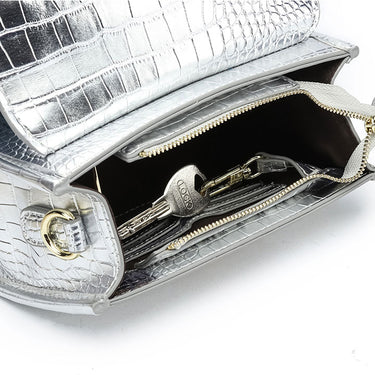 Fyor BD 138 Classy Shoulder Bags #color_silver