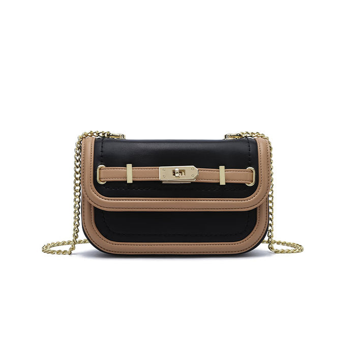 Two-Tone Chain Crossbody Bag TKC 002