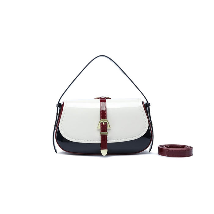 Patent Monotone Shoulder Bag TKC 007