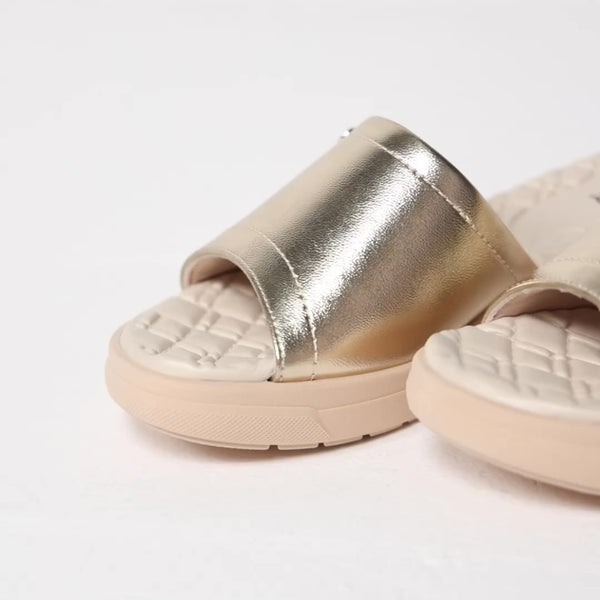 Fyor BRM 016 Comfort Sandal #color_gold