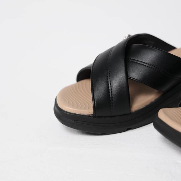 Fyor BRM 022 Comfort Sandal #color_black