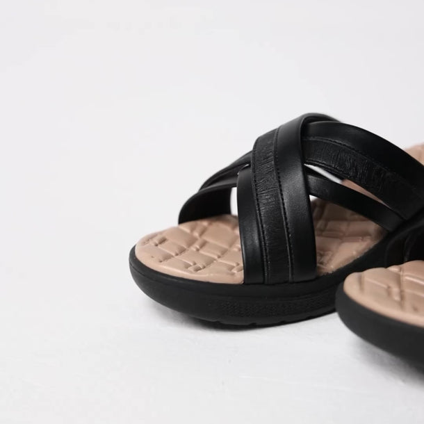 Fyor BRM 024 Comfort Sandal #color_black