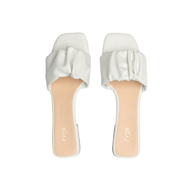 Fyor BCM 115 Flat sandal #color_white