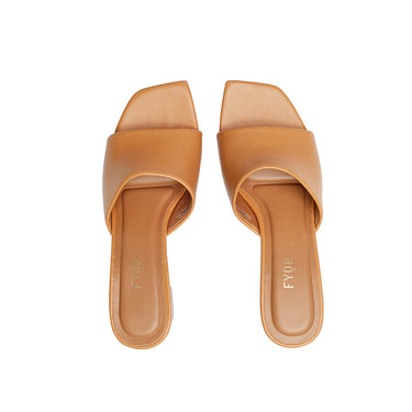 Fyor BDV 054 Box Heel #color_brown
