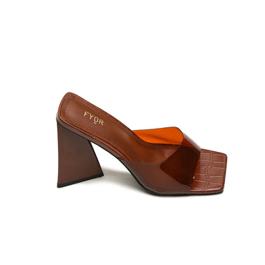 Fyor CMJ 04 Box Heel #color_brown