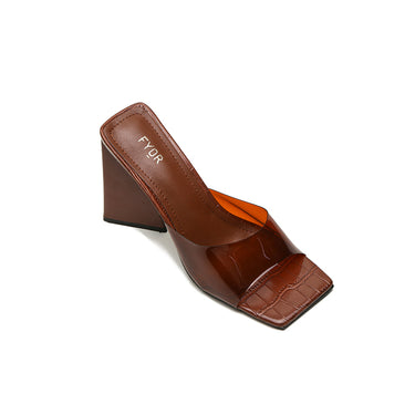 Fyor CMJ 04 Box Heel #color_brown
