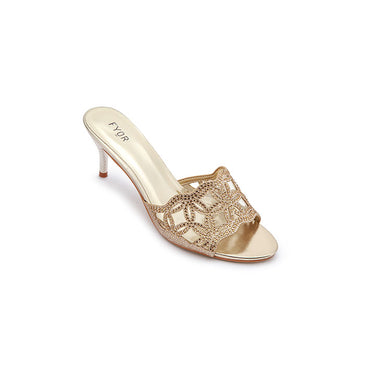 Fyor HL 22 Stiletto Mule #color_gold