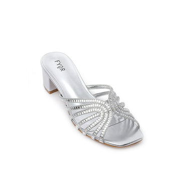 Fyor HL 122 Box Heel #color_silver