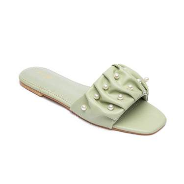 Fyor MY 204 Flat sandal #color_mint-green